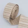 Natural Horizontal Stripes-6.3cm, 10 Yards Per Roll