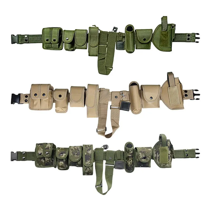 High Quality Mountaineering High Density Material Duty Belt Durable Bag Practical Waist Tool Bag Tactic Waist Belt