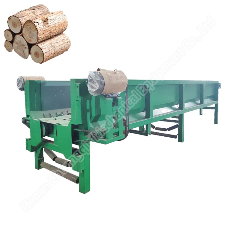 Palm Tree Debarking Machine Double Roll Wood Debarking Machine Tree Branch Debarking Machine