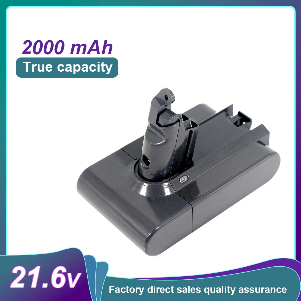 Good Quality GEB Replacement Battery Pack 21.6V Replacement Battery 2AH/2.5AH/3AH for Dyson Vacuum Cleaner Battery Replacement