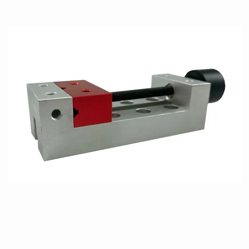 Cnc Vise Carving Vise Flat-nose Pliers Drilling Machine Opening Parallel DIY Sculpture Crafts Metal Adjustment Manual Tool