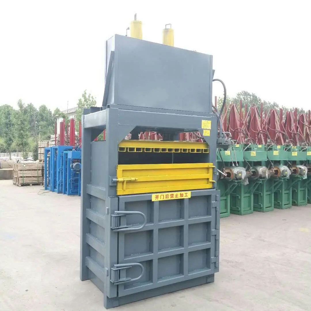 Hydraulic Vertical Compressing Machine/ Waste Paper Press Machine Cheap Price Mini Hay Baler/Cardboard