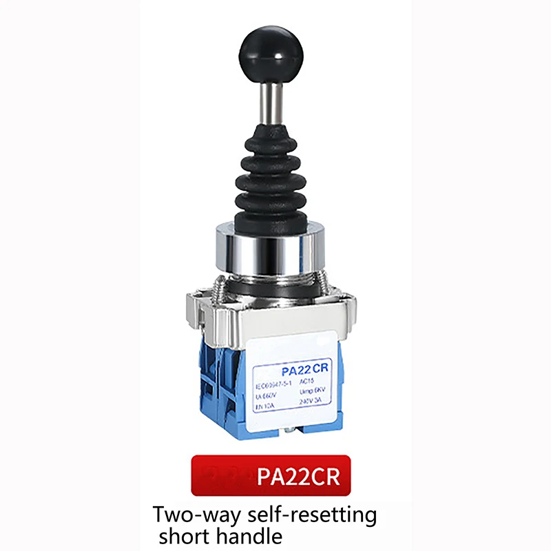 4 Way Position Joystick Switch Self Locking Rotary Power Toggle Cross Momentary Industrial Joystick Switches XD2-PA22