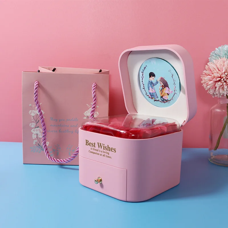 Flower Ring Box Single Rose Flower Box Factory Wholesale Rose Other