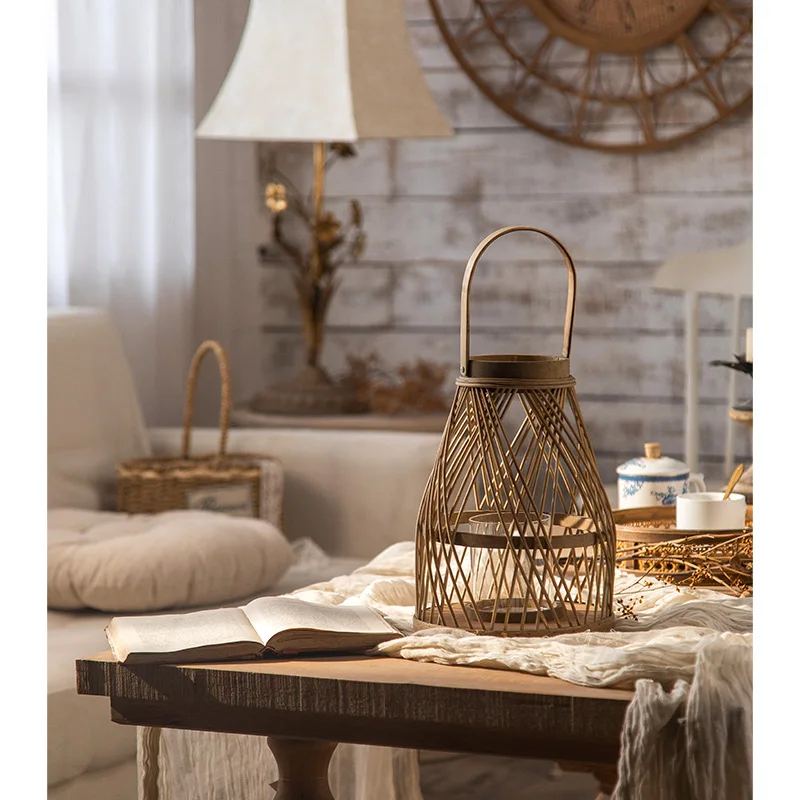Japanischer Stil Rattan Hängender Kerzenhalter aus Glas Kerzenständer Laternen Kerzenhalter mit Hervorragender Qualität| Alibaba.com