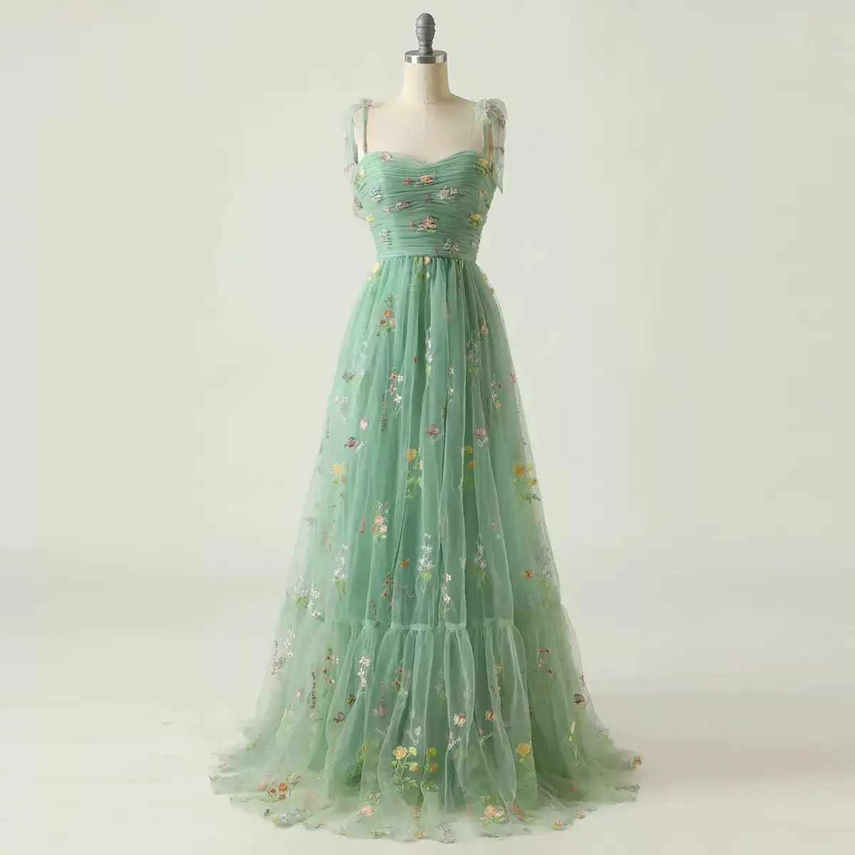 green emerald velvet dress Tuscany Maxi Slip Dress ~ Moss Green Luxe Satin – Show Me Your Mumu main image 0