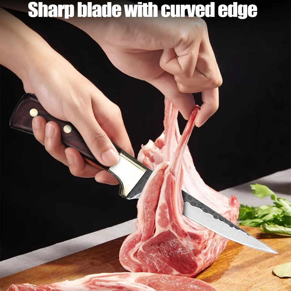 Fleischmesserset Aus Edelstahl Profi Küchenmesser Set_voghion.com