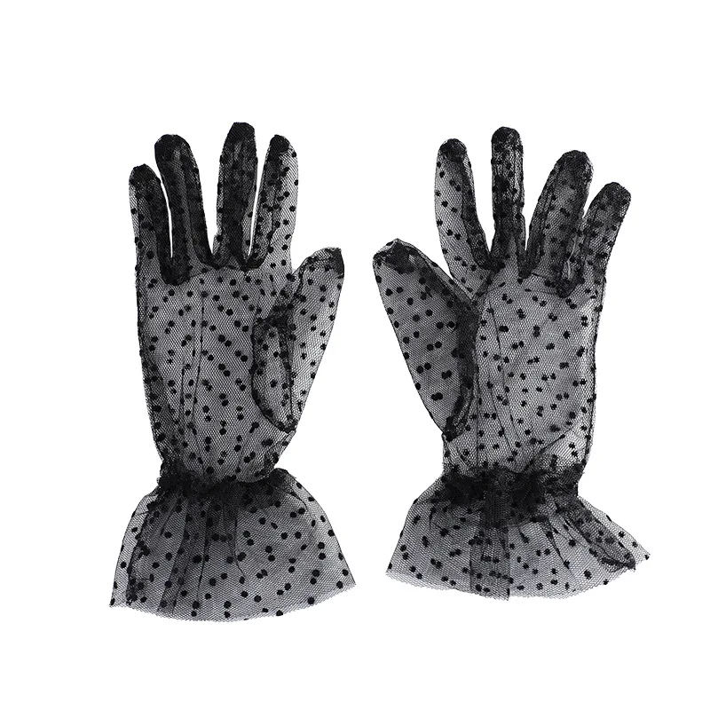 Chic Letter Embroidered Lace Long Lace Gloves With Sunscreen And Mesh  Womens Long Drive Mittens With Gift Box From Boxcard, $20.48