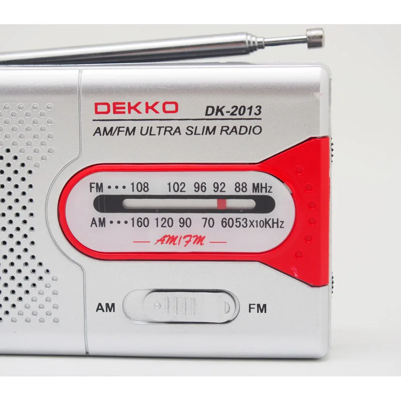Mini Portable Radio with DSP Chip FM AM On-the-Go Listening S/N 50dB