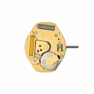 Movement 762 RONDA for Quartz Movement Brass Gold Plated Multifunction 10 Years Battery Life 2 Hands