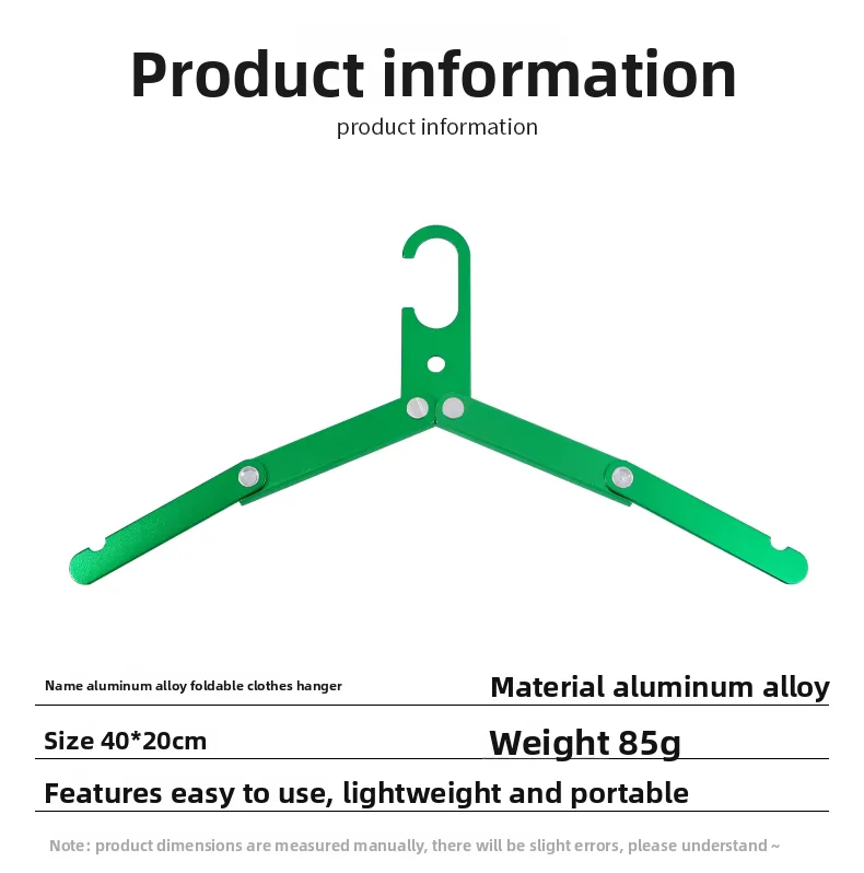 product custom ultra lightweight foldable aluminum hanger outdoor clothes drying rack anti slip metal hanger for travel camping laundry-8