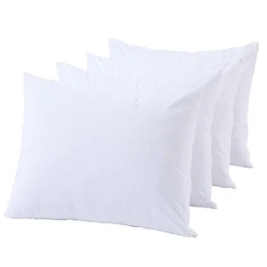 Anti-Bacterial Waterproof Replacement Bamboo Fiber Terry Cotton White Zippered Pillow Protector