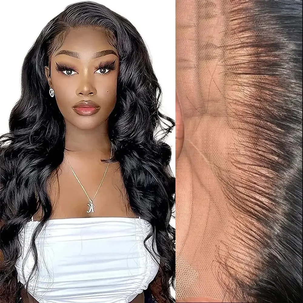 4x4 13x4 Transparent Lace Frontal Lukning Lige Vandbølget Kinky Krøllet Lace Closure 100% Remy Ægte Hår Forplukket_voghion.com