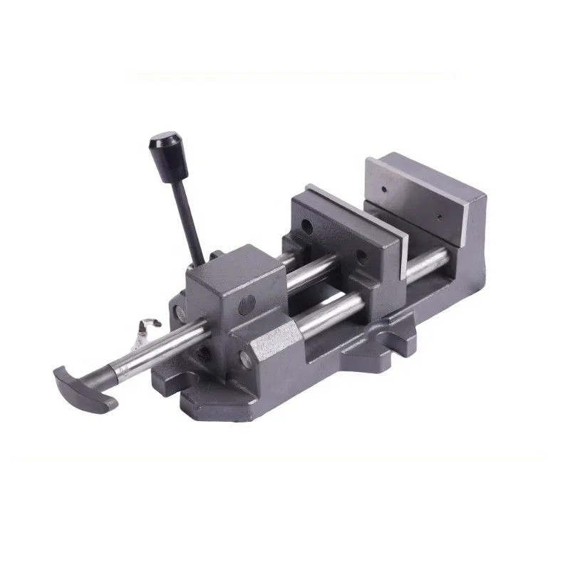 Q19K160 6inch Adjustable Heavy Duty Bench Vice Precision Machine Heavy Duty Precision Quick Fixture Quick Drill Guide Rod Vise B