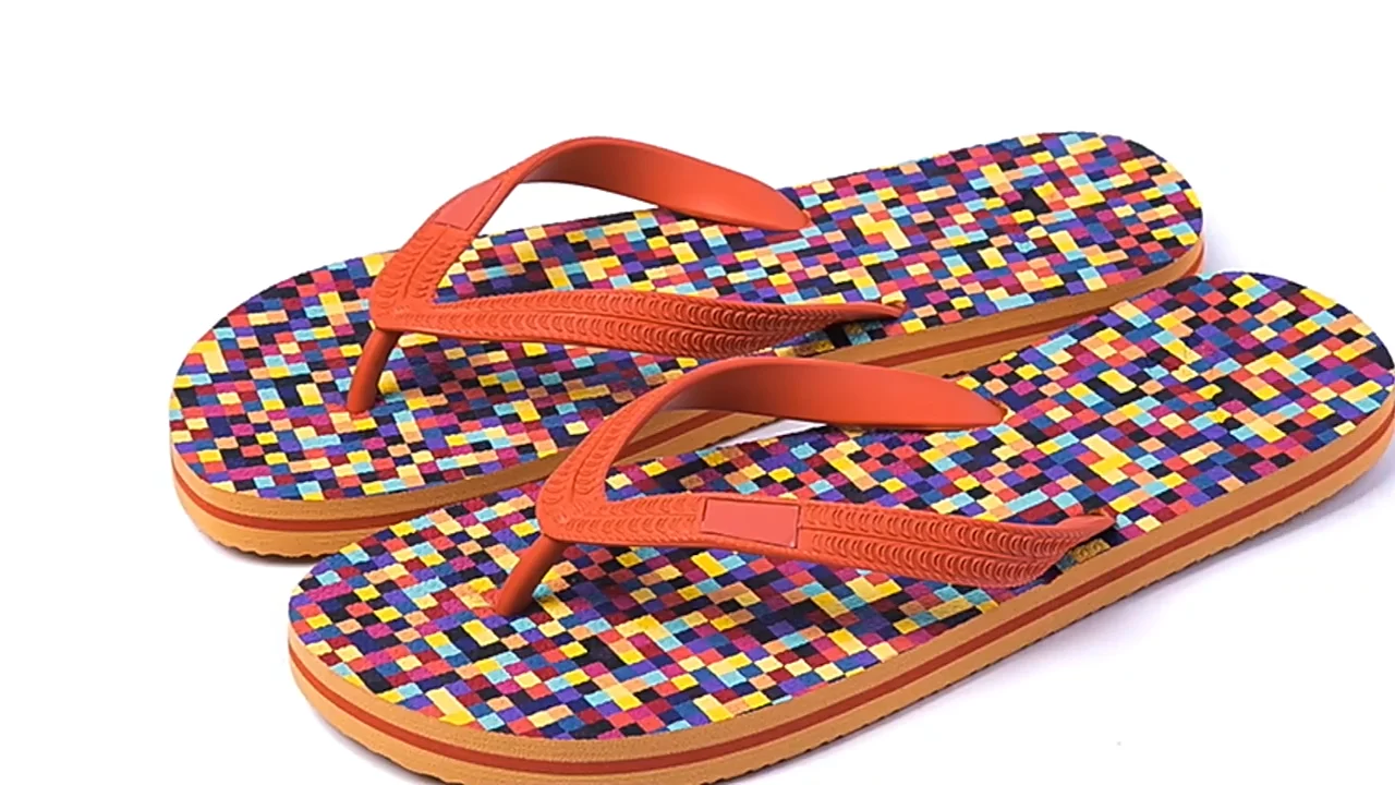 Ssd 2024 Trendy Light Weight Wearresistant Antislip Flip Flop House Slippers Sublimation Flip