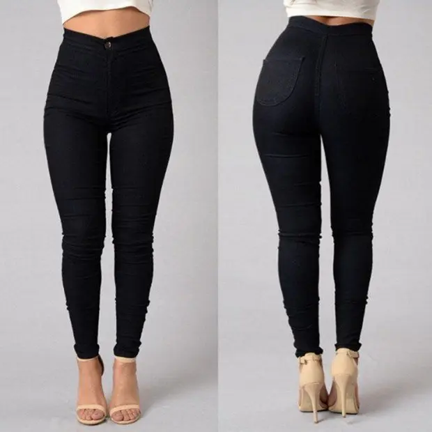 Skinny crazy curvy Denim Jeans Ladies 