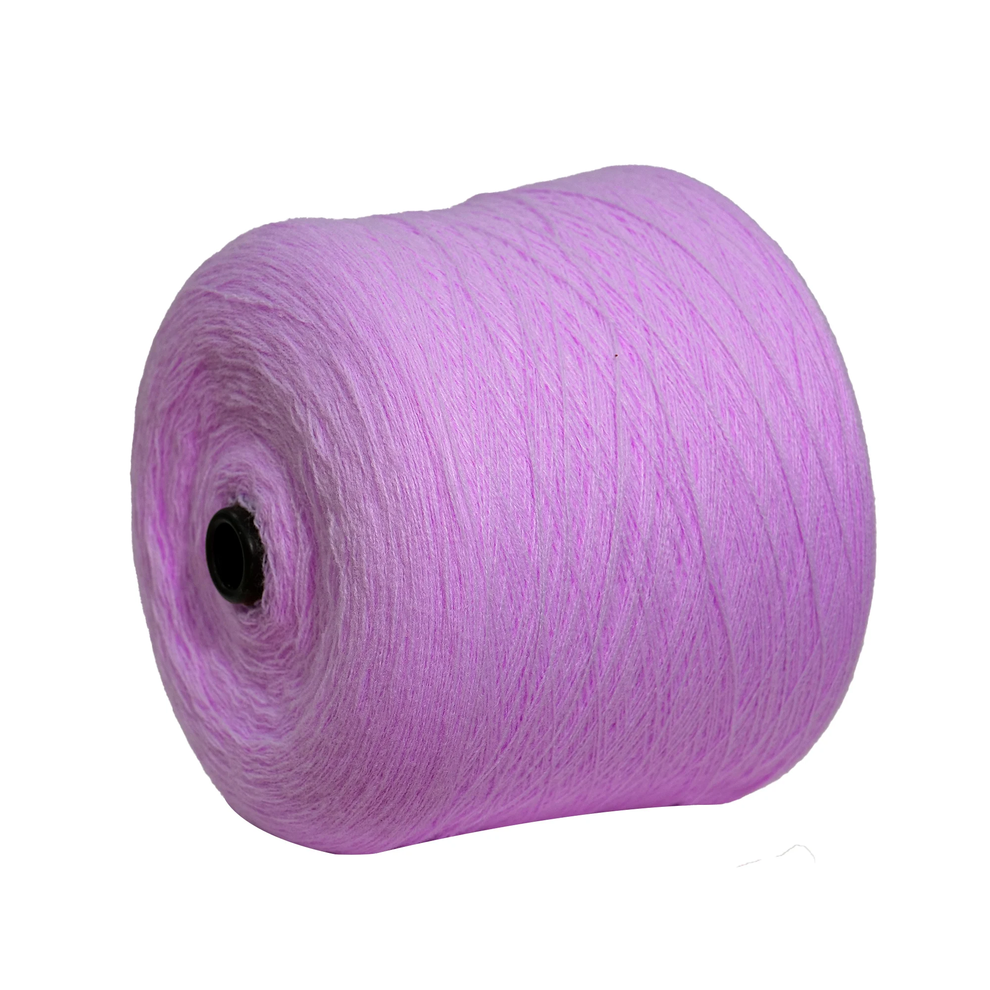 100% Acrylic Blend High Bulk Acrylic Yarn 28NM/2 28S Deyed Yarns For Sweater Knitting Machine 5GG 7GG 9GG