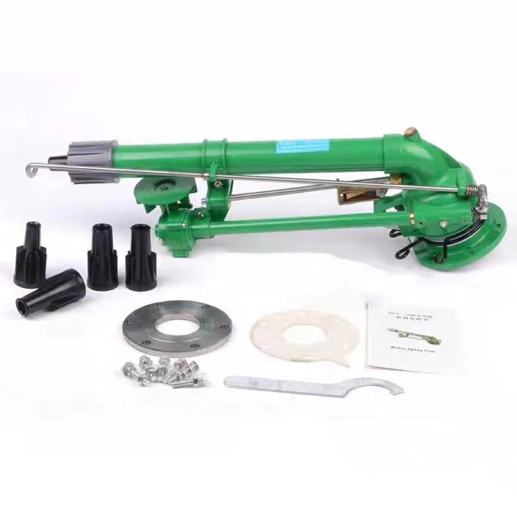 45m Radius 360 Degrees Big Rain Gun Sprinkler Irrigation System for Farm & Garden Traveling Sprinklers