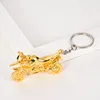 Golden motorcycle