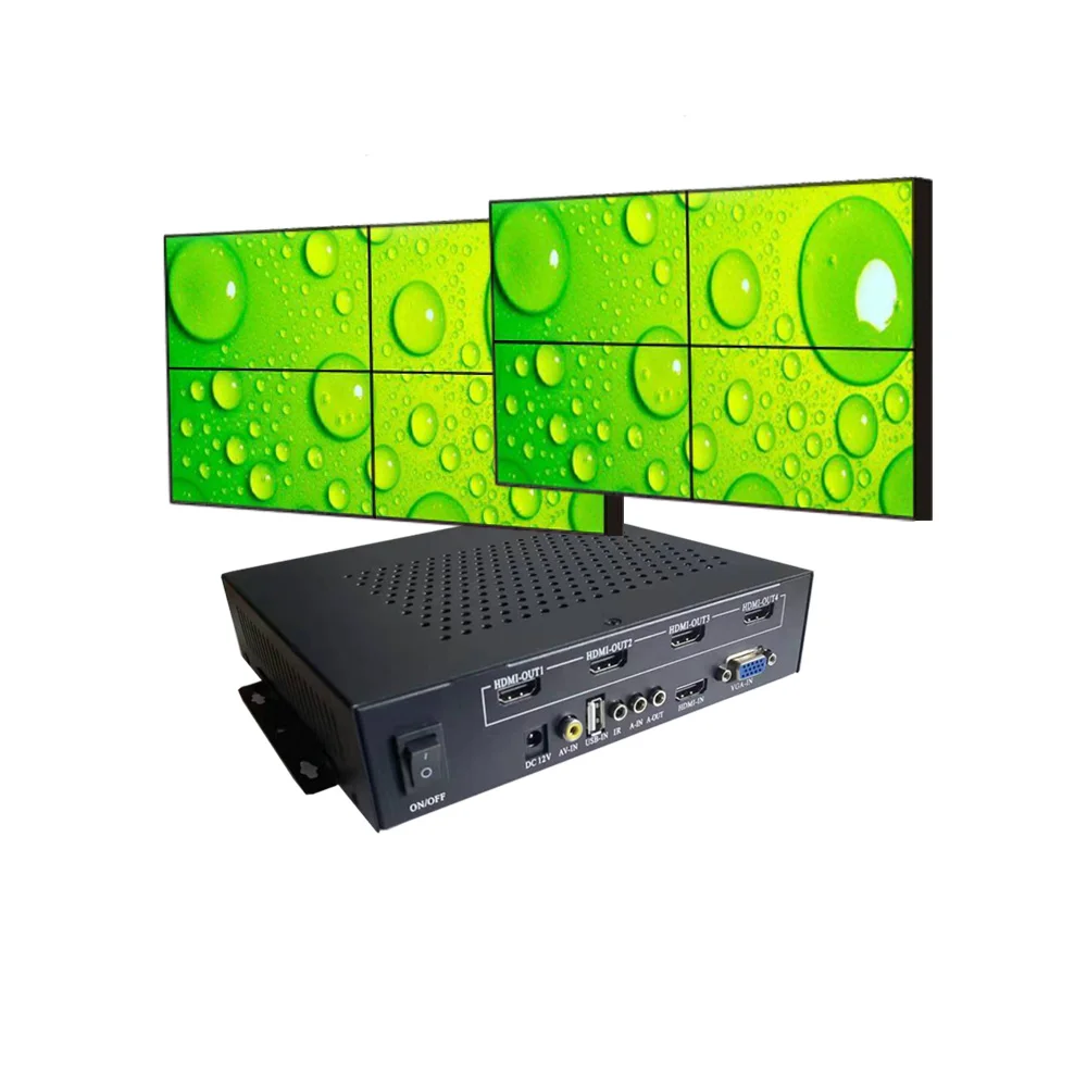 Настенный ТВ-видеоконтроллер поддерживает вход сигнала до 4k @ 60 Гц NTSC PAL и SECAM автоматическое обнаружение