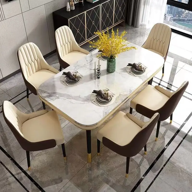 Italian Design Mesa De Comedor 6 Seater Modern Home Dining Room ...