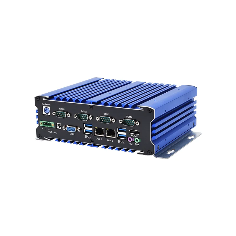 Embedded Mini Industrial Pc Industrial Computer with POE RJ45 Port for Solar Photovoltaic Industry Field