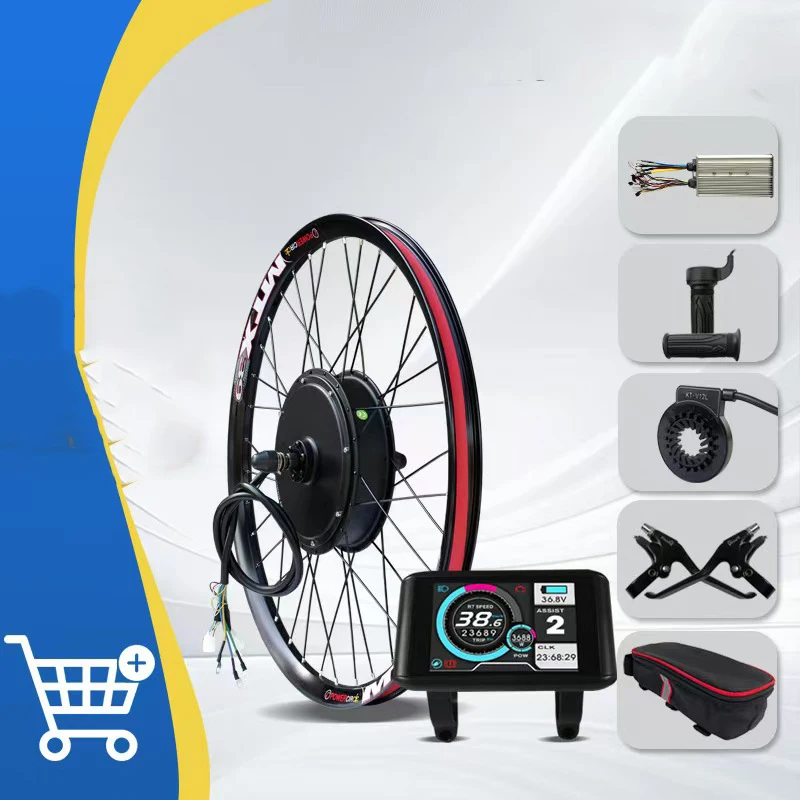 26in rear electric bicycle motor conversion kit 48v 1000w Ncycle eBike Do you want to own a very cool electric power moped 26 Inch 48V 1000W Rear