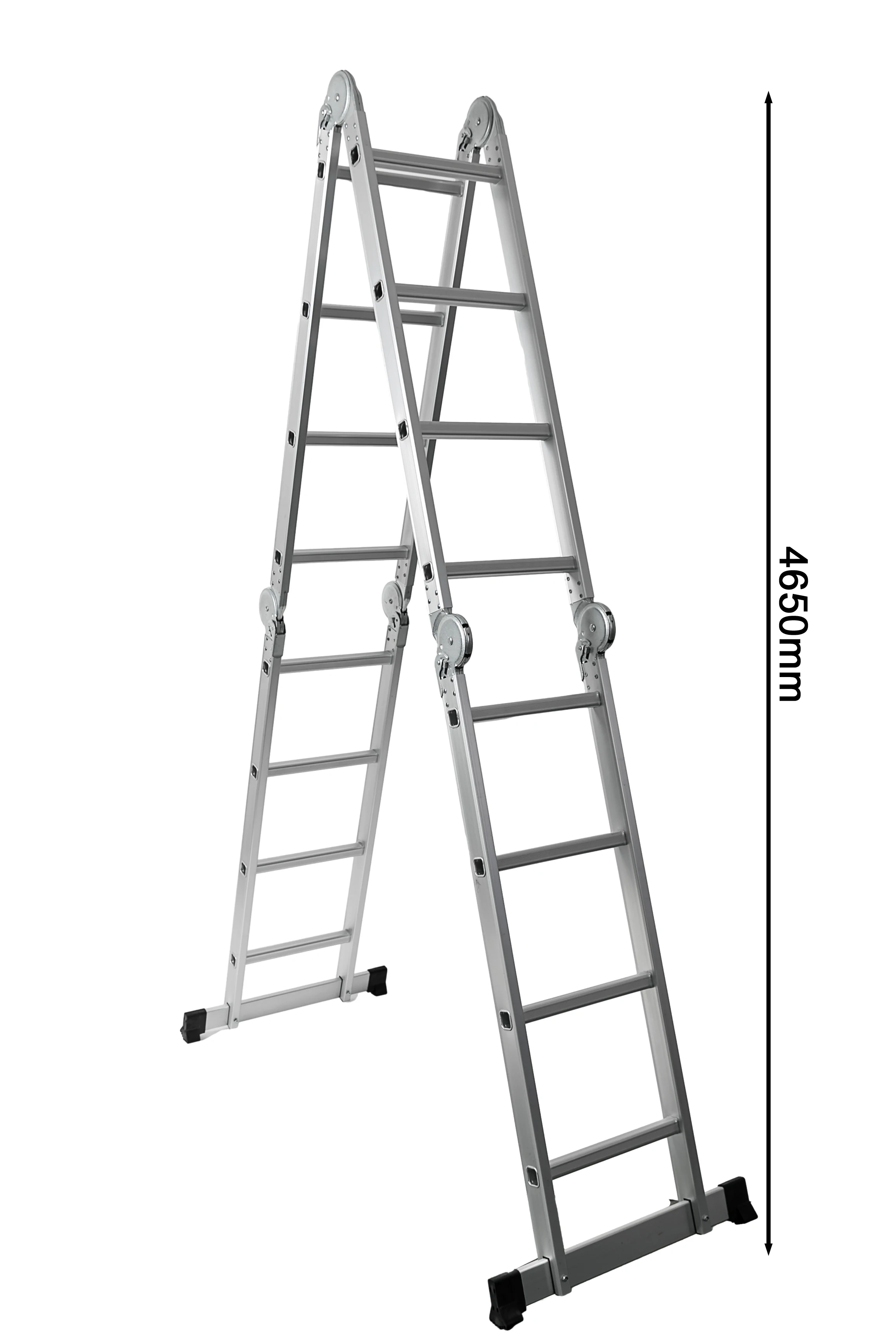 Aluminum Combination Foldable Hanging Step Extension Ladder