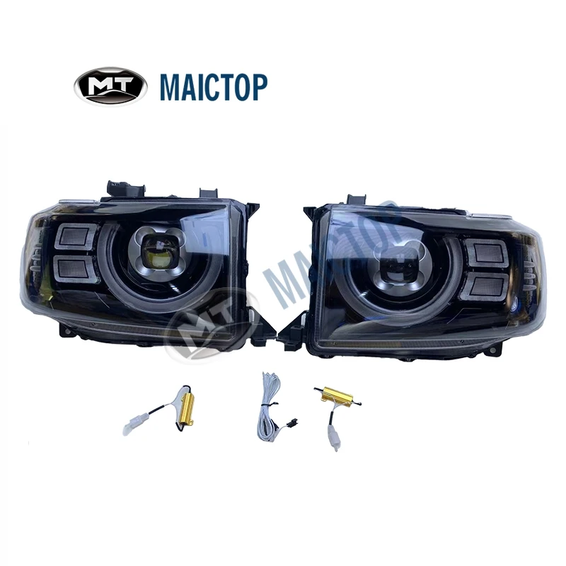 Maictop Car Accessories Modified Led Headlight For Land Cruiser 79 75