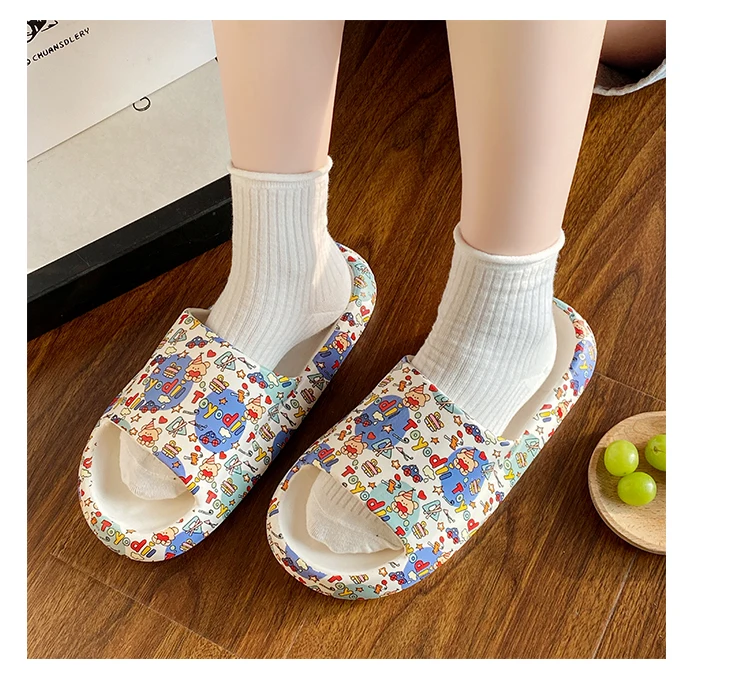 Indoor Fruit Ladies Shoes Sandals Slippers Wholesale Massage Foot Cheap