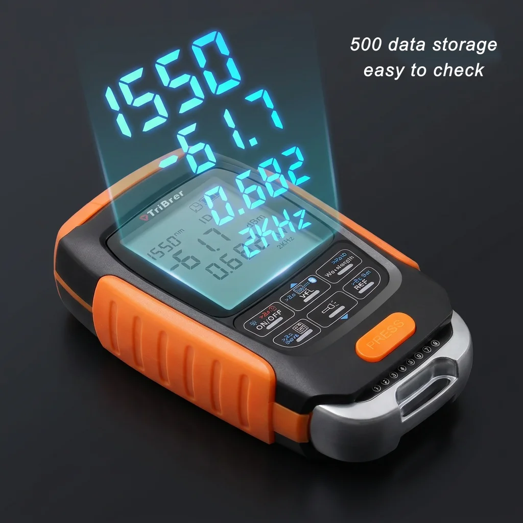 TriBrer APM58NC-V20 4-in-1 Mini Optical Power Meter with 20mW VFL