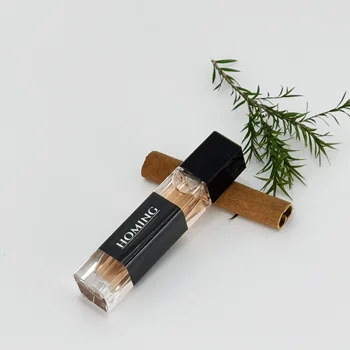 10ml 5ml Black Gradient Color Spray Perfume Bottle Mini Size France Style Empty Glass Sample Fragrance Perfume Tester Bottle