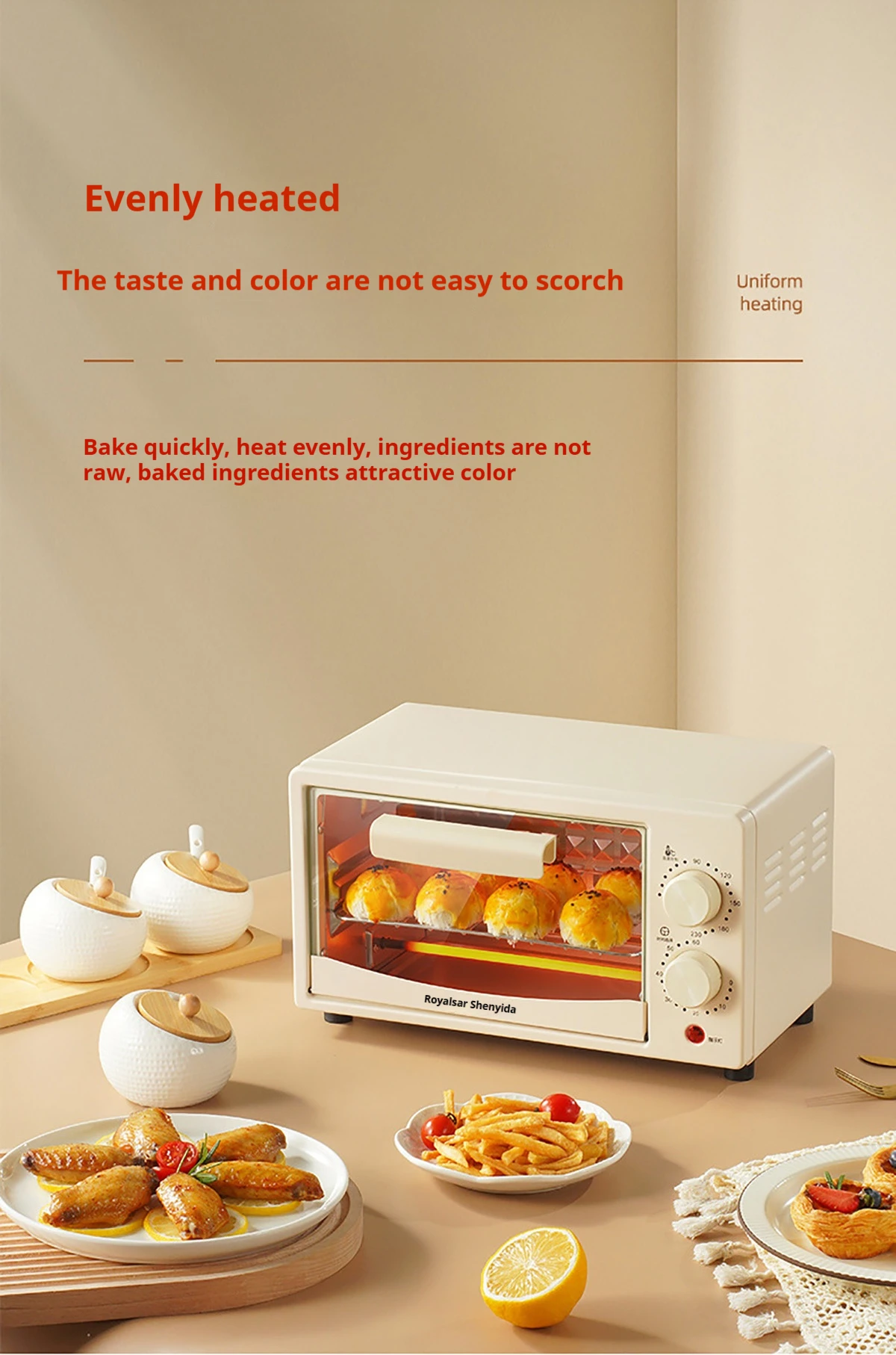 Manufacturer Oven 12L household multi-functional small double-layer baking oven