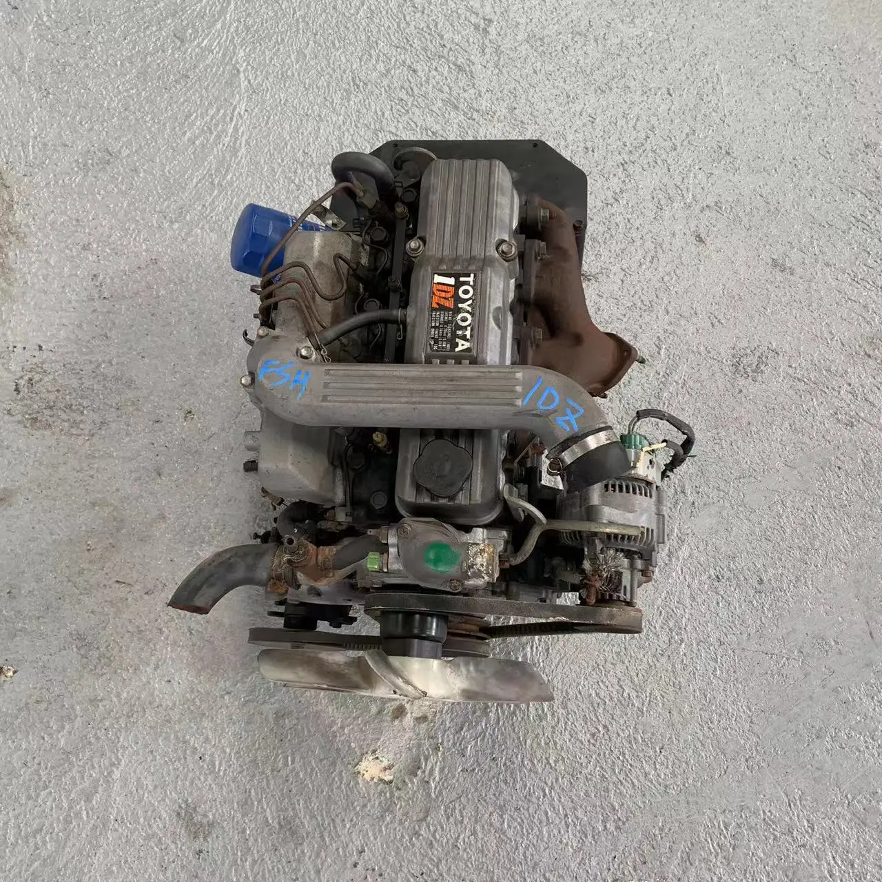 トヨタフォークリフト用中古オリジナルディーゼルエンジン1DZ