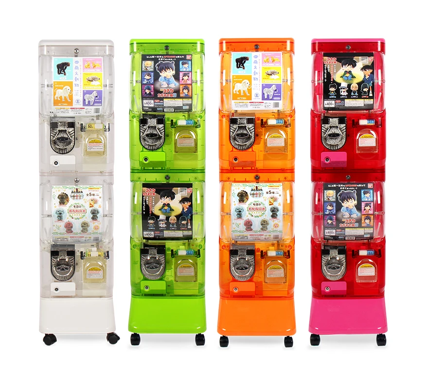 cacachachaさん専用 Clear Color Gotcha Vending Machine - Fun Toy Distributor