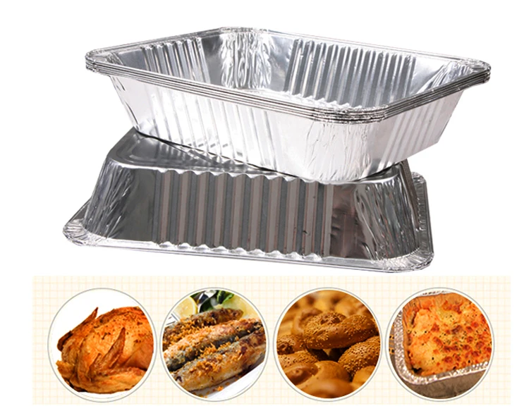 product wholesale hot sale tia cb47 oil resistant waterproof stable load bearing isothermal food aluminum foil container 85 inch-7
