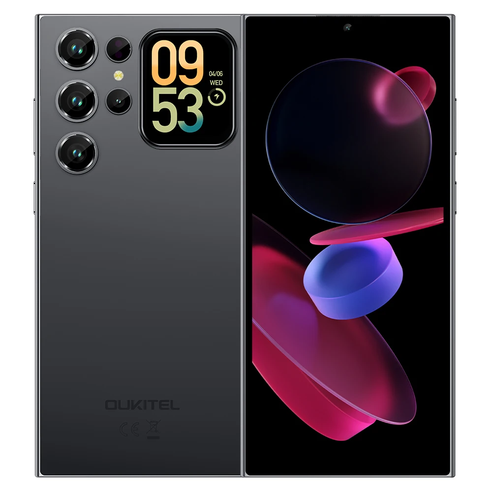 新品同様　oukitel C62 PRO 　ブラック OUKITEL C62 PRO Smartphone: 6.88 Inch Dual Display, 90Hz, 5150mAh