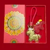Get rich immediately + red rope + red gift box