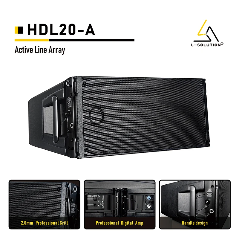 HDL20-a Line Array Hdl30 Professional Altavoces Line Array Speakers Active Dual 10 Inch Speaker System