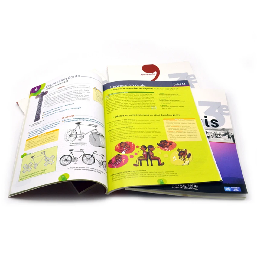 Недорогая Западная африканская книжная печать французских школьных книг