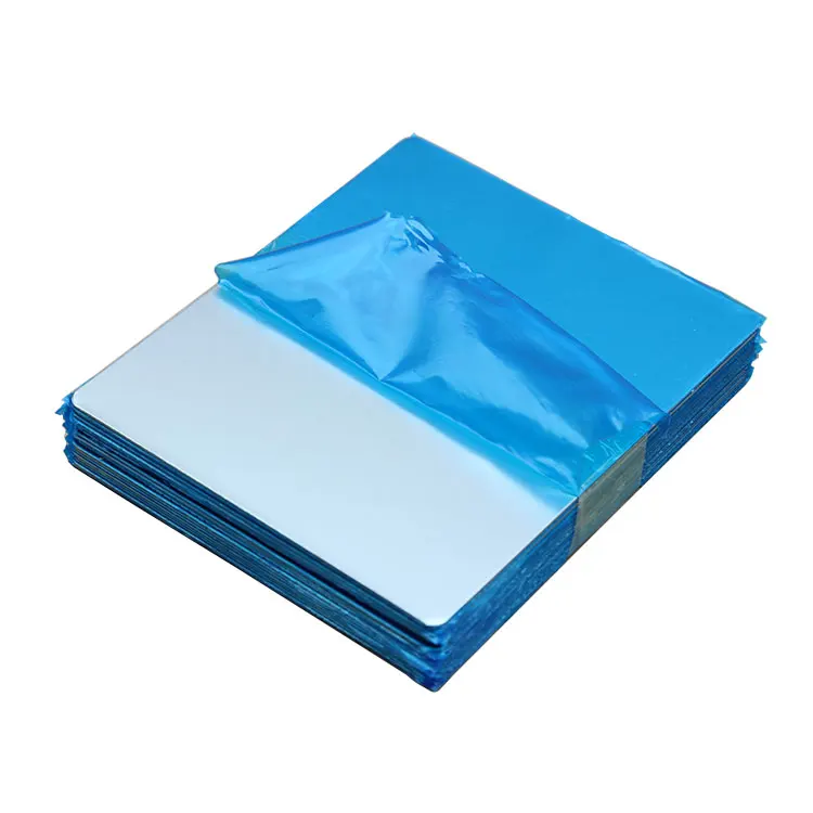Small Manual A6 Size PVC Printing Film Laminator with Matching Steel Plate for Business Card