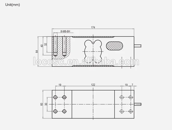 Keli Sqb Load Cell Low Cost Weight Sensor Shear Beam Load Cell