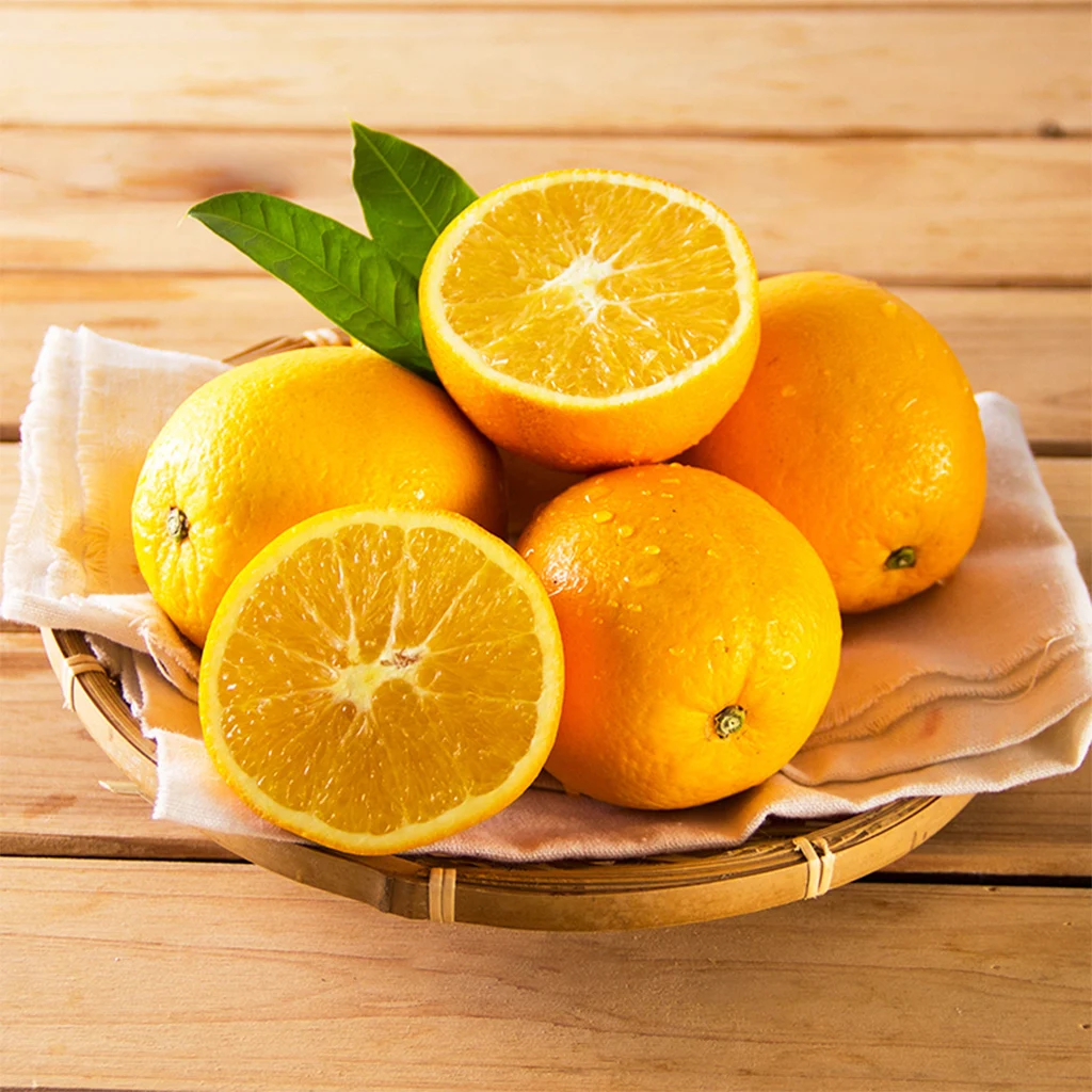 Gannan Organic Seedless Navel Oranges High Sugar Content with Bright Color Direct Factory Shipping Fresh Citrus Fruit