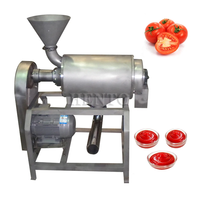 High Performance Guava Pulp Machine / Mango Pulp Juice Making Machine / Fruit Pulper Machine