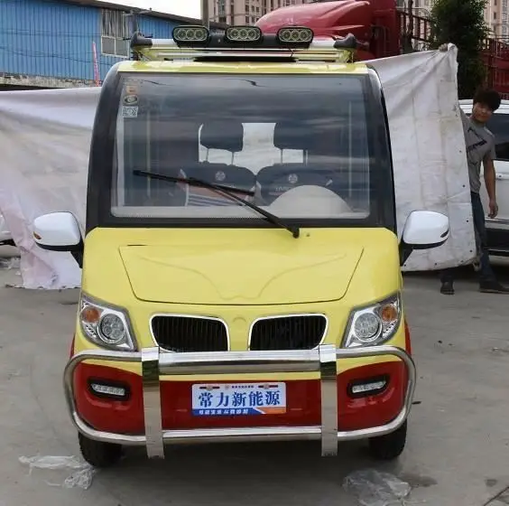 Cheap price China  4 doors electric pickup trucks car