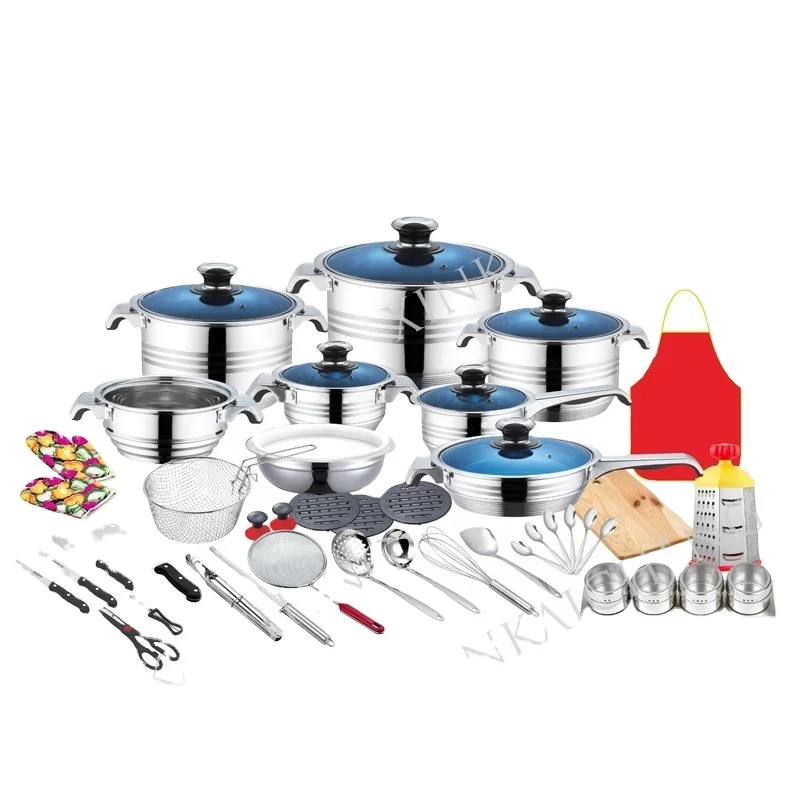 Clearance Non-Stick Induction Pots and Pans Set, Dishwasher Safe Bright Cookware  Set, Cool Handle Kitchen Ware, Germany Professional Multilayer Durable  NonStick Coating, 7-Piece Set