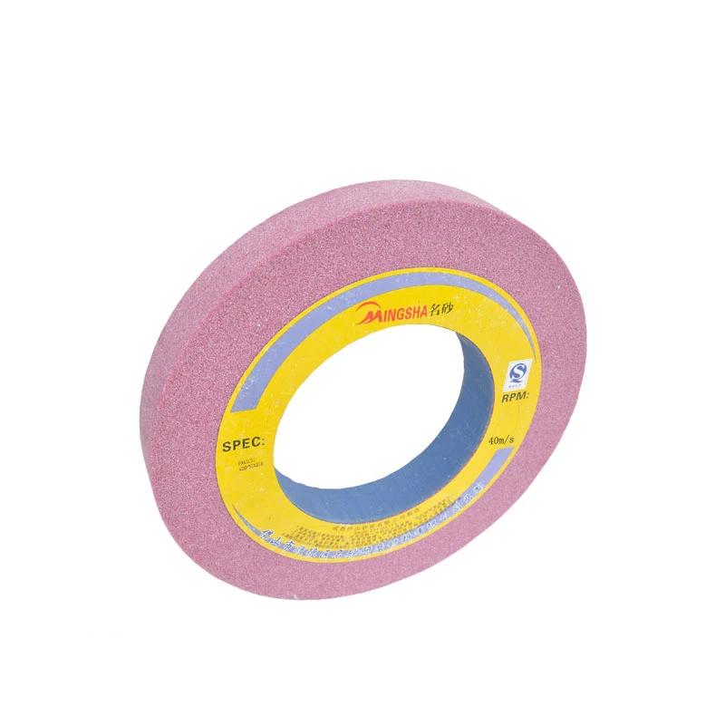 High Grinding Efficiency and High Precision Stone Grinding of China Supplier Ceramic Flat-shaped Vitrified GREEN Grinding Wheel