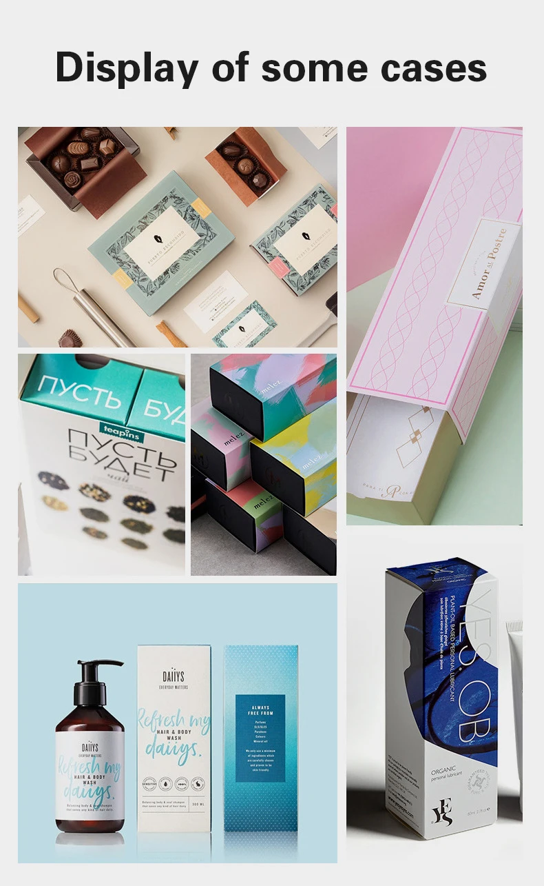 Chinese Factories Can Customize Logos For Cosmetics Packaging Boxes