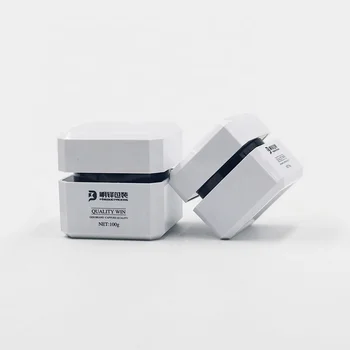 50ml 100ML High End PET PCR PS Square Empty Cosmetic Cream Jars New Style Unique 3oz Square Emulsion Bottle for Shampoo Lotion