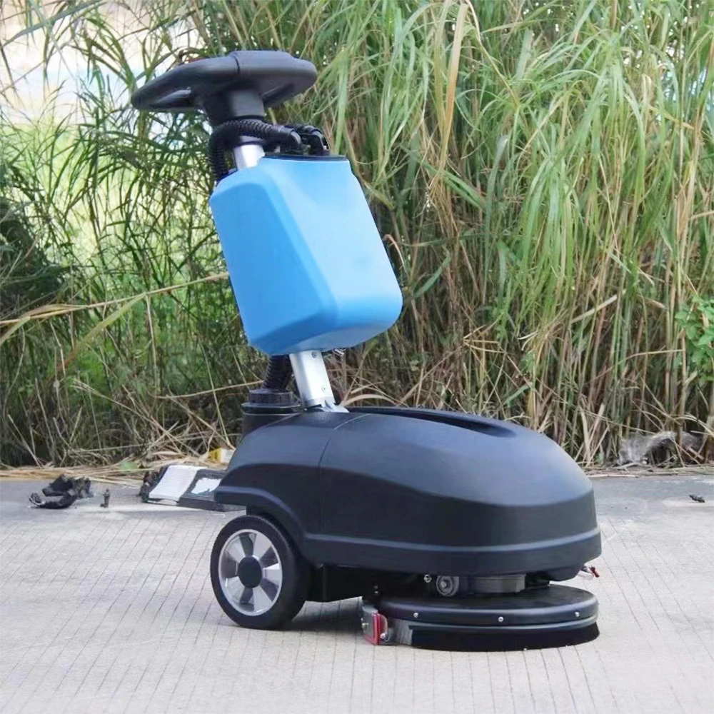 High Quality Mini Floor Sweeper Robot Street Scrubber Machine Clean Vacuum Cleaner Hand Push Scrubber
